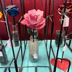 Metal roses!!